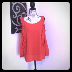 Chico’s Cold shoulder blouse
